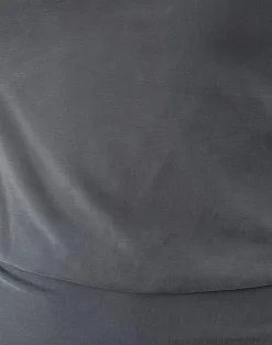 Leocadia Bandeau Top in Dark Grey