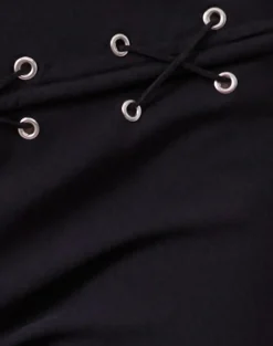 Lirina Lace Up Trouser in Tailoring Black