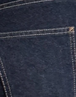 Low Rise Parallel Jeans in Indigo