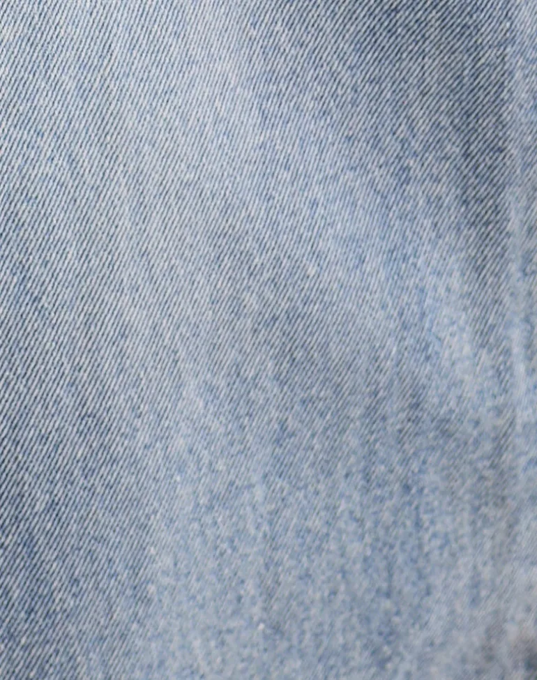 Low Rise Roomy Jeans in Extreme Rip Vintage Blue