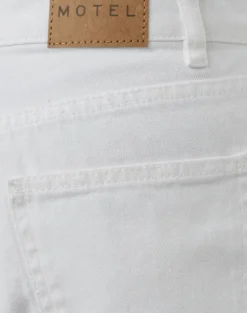 Low Rise Roomy Jeans in True White