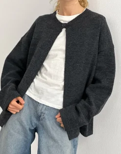 Maureen Cardigan in Dark Grey