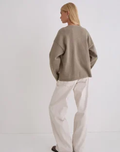 Maureen Cardigan in Taupe