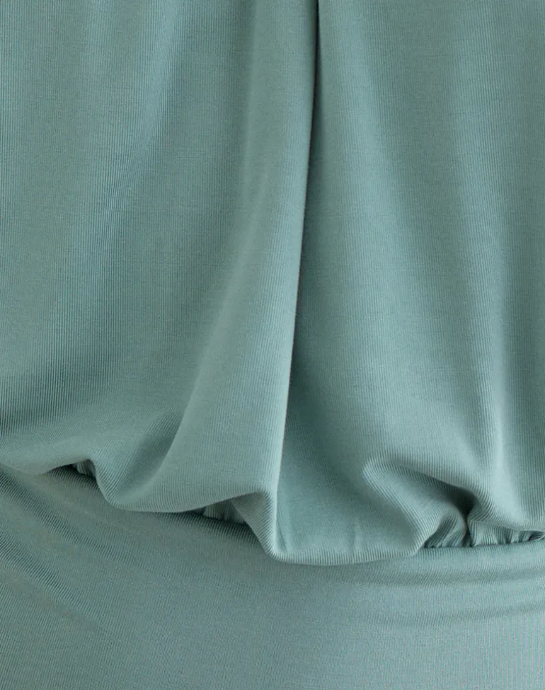 Miruna Halterneck Top in Aqua Grey