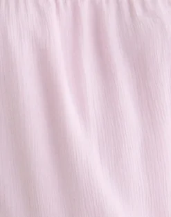 Moka Mini Dress in Crinkle Light Pink