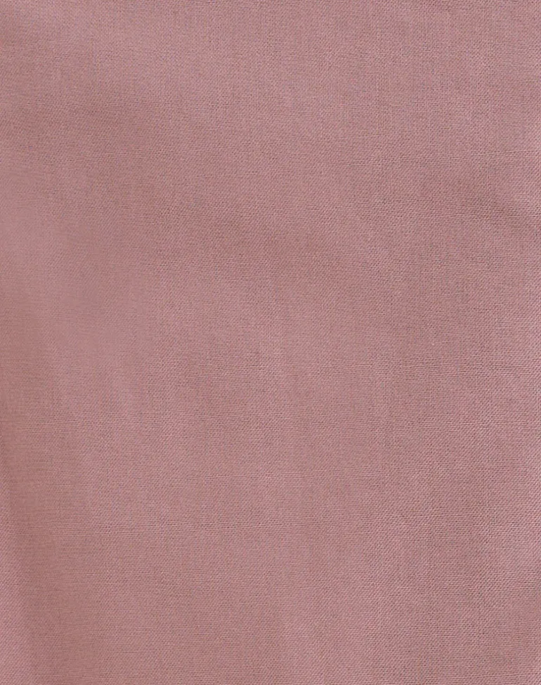 Muhita Midi Skirt in Linen Dusty Rose