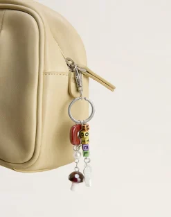 Mushroom Gem Keychain