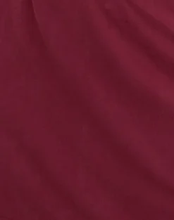 Namya Mini Skort in Cupro Burgundy