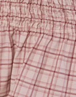 Nelesi Mini Skirt in Basic Tartan Pink