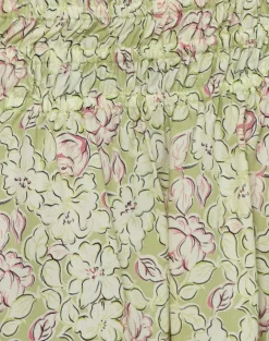 Nelesi Mini Skirt in Blooming Lily Green