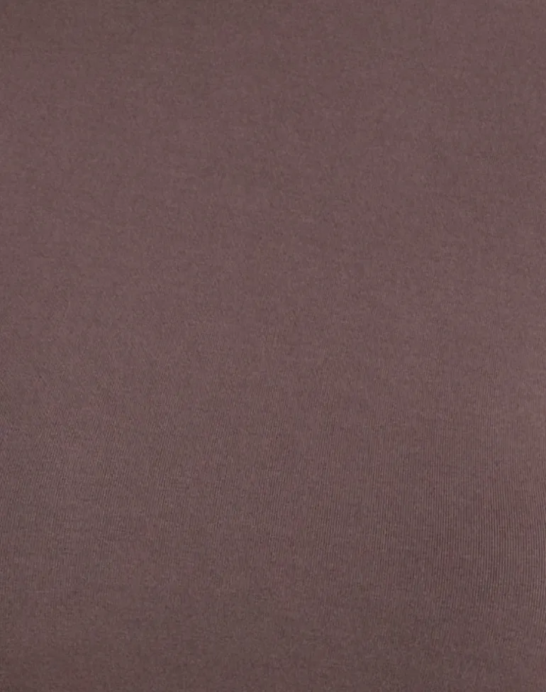 Nell High Neck Long Sleeve Top in Jersey Coffee Quartz