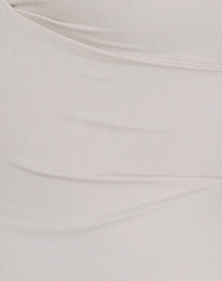 Netan Crossover Top in Cannoli Cream