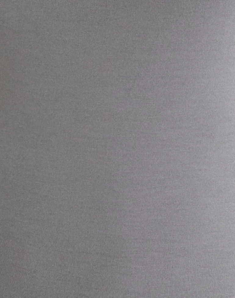 Noraba One Shoulder Top in Grey with Eyelets