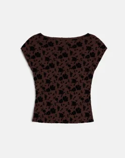 Nova Top in Garden Floral Brown