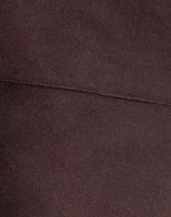 Olesy Trouser in Linen Deep Mahogany