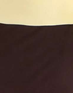 Olie Maxi Skirt in Rayon Jersey Bitter Chocolate and Lemon Yellow