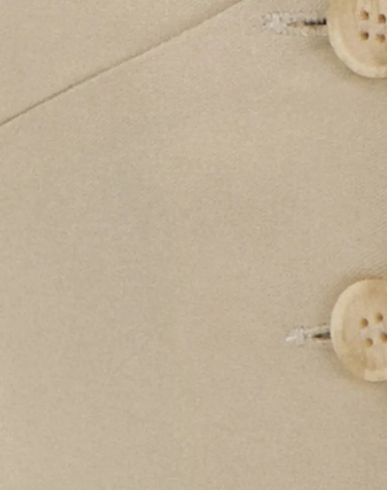 Ortee Halterneck Top in Tailoring Buttercream