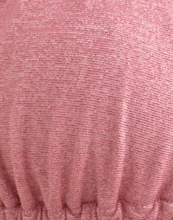 Pami Bikini Top in Shimmer Mauve with Spiral and Beads