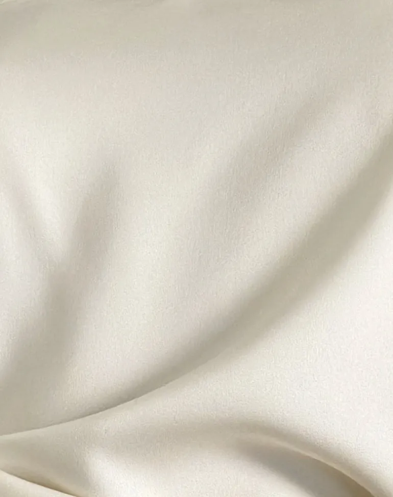 Pitnia Cami Top in Satin Ivory