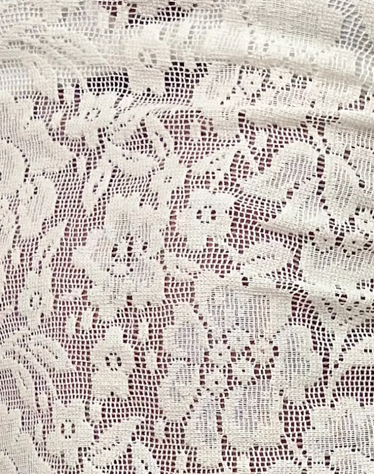 Polovina Sleeveless Top in Hibiscus Crochet Lace Ivory