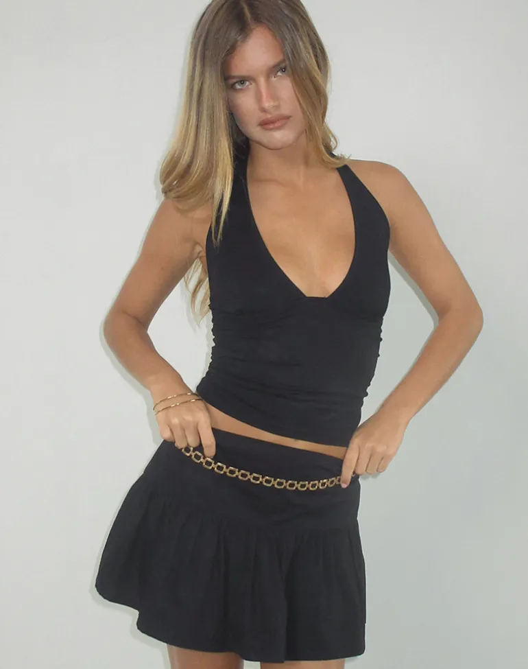 Raffita Skirt in Black