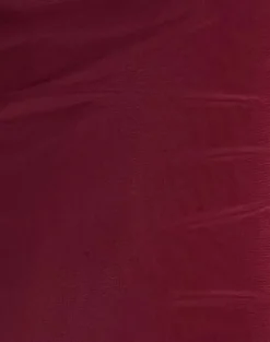 Renata Asymmetrical Mini Dress in Burgundy Mesh