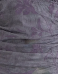 Rokoyo Halterneck Midi Dress in Flare Flower Purple