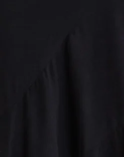Rombe Maxi Skirt in Black