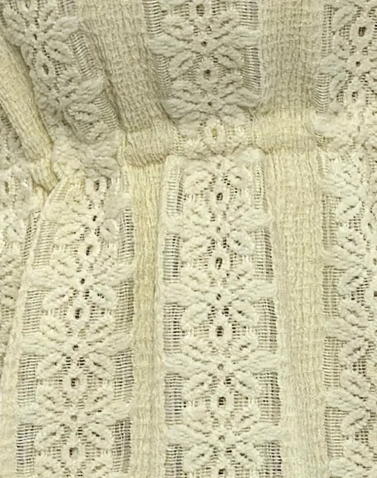Ryoma Top in Broderie Flower Lace Lemon