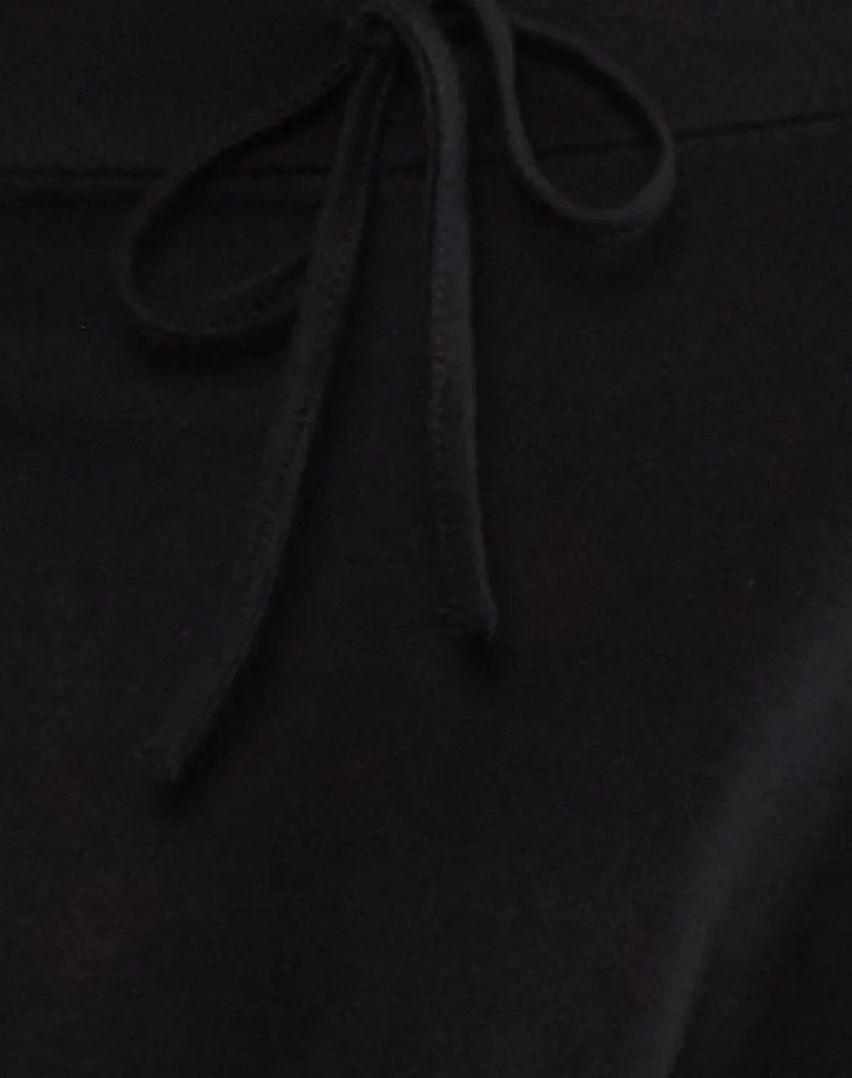 Saeko Micro Skort in Black