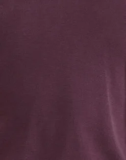 Saerin Halter Top in Cupro Deep Purple
