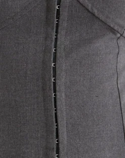 Salpa Plunge Top in Tailoring Charcoal