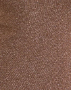 Satuna Top with Beads in Shimmer Knit Brown