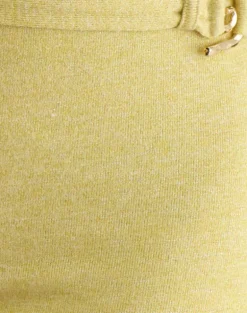 Sera Micro Short in Shimmer Knit Yellow