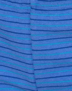 Sera Short in Towelling Blue Stripe