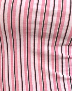 Shaelo Bandeau Top in Pinstripe Pink