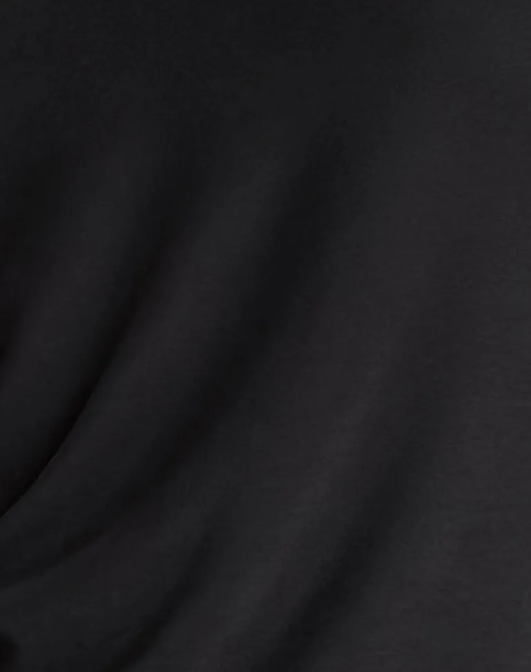 Shelisa Slouchy Mini Dress in Black
