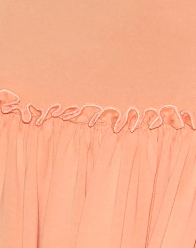 Suvi Cami Mini Dress in Coral