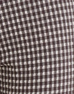 Tako Capri in Seersucker Gingham Brown