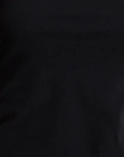 Tokiwa Asymmetric Shoulder Tee in Black