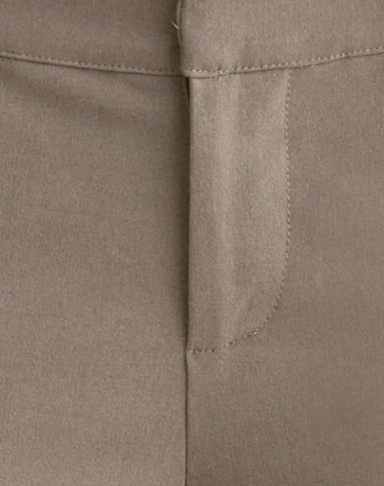 Tunian Capri Trouser in Tailoring Light Taupe