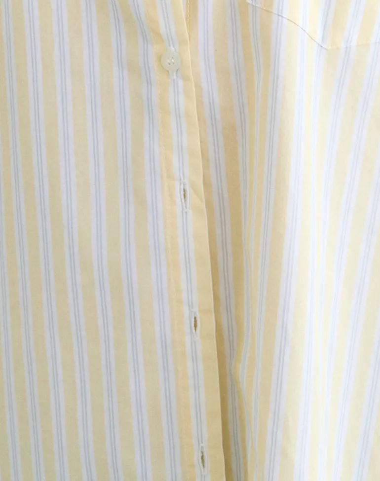 Turner Shirt in Candy Stripe Yellow
