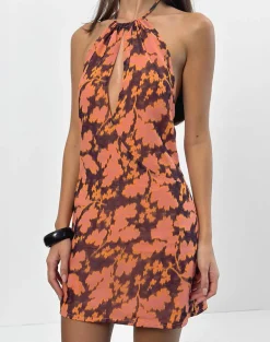 Veslina Mini Dress in Furnishing Floral