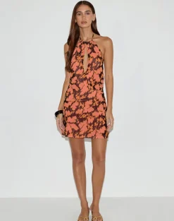Veslina Mini Dress in Furnishing Floral