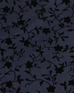 Vilinia Midi Dress in Pretty Petal Flock Black
