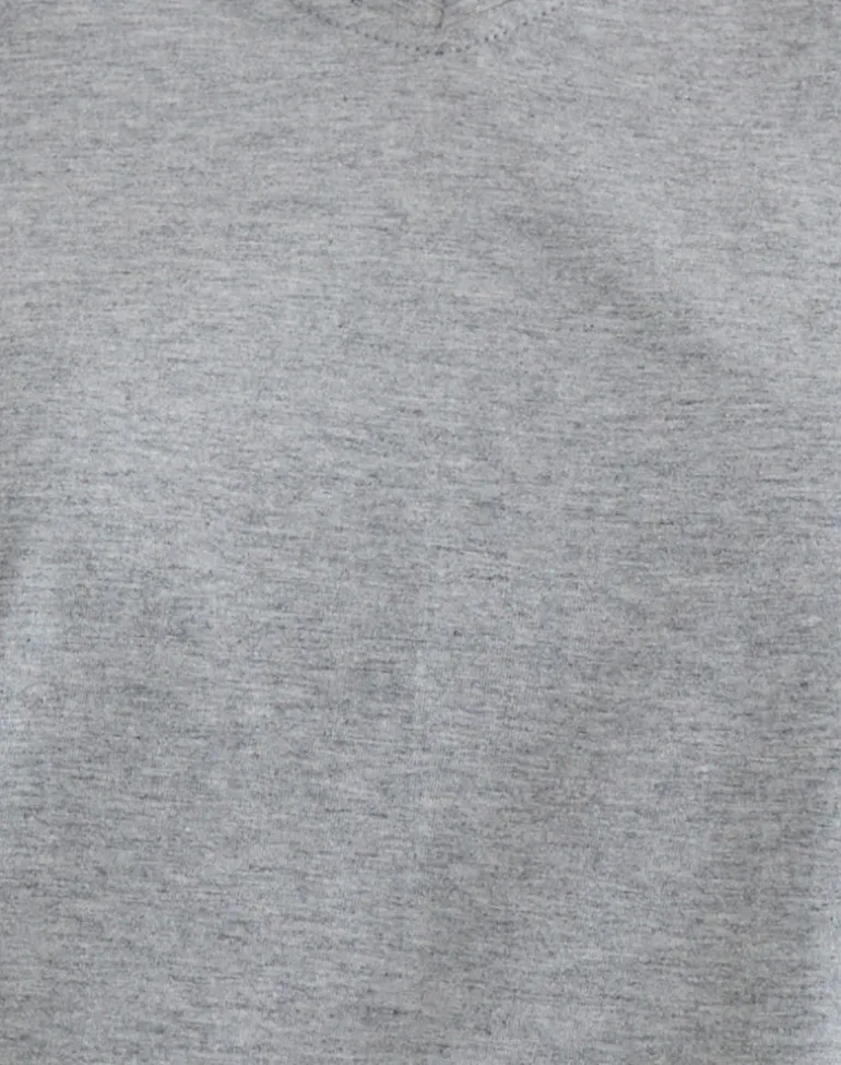 Viman Top in Jersey Grey Marl